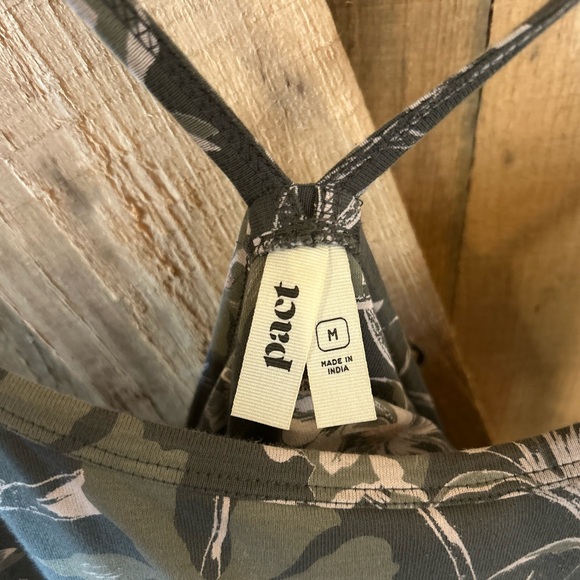 Pact Sage Green Dress - Picture 3 of 3